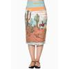 Dancing Days - MAGICAL DAY Jupe crayon - Bleu Product image